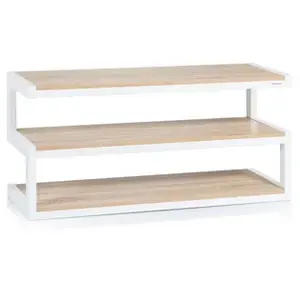 Comparateur de prix : Meubles TV NorStone Esse Blanc et Chêne