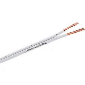 Cable enceintes - NORSTONE - Classic White W150 - Cuivre OFC - 15 m - PVC blanc pas cher