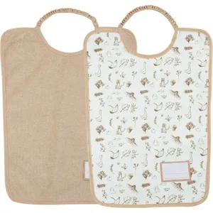 Trois Kilos Sept Lot de 2 bavoirs maternelle Wonderfull pas cher
