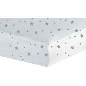 Comparateur de prix : TROIS KILOS SEPT Trois Kilos Sept Drap Housse - 60x120 Cm - Etoiles