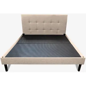 Sommier Tapissier 180x200cm - Beige - Collection Léa - Morphea
