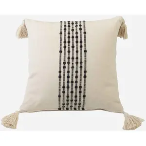 Morphea France Coussin Comporta 100% coton blanc - 40x40cmVendu paramazon
