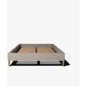 Sommier Tapissier 180x200cm - Anthracite - Collection Léa - Morphea