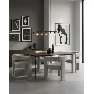 Comparateur de prix : Lagon - fauteuil de salon gris en tissu design