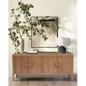 Uniqka-design - Fú - Buffet bas en bois massif de Sungkai 170 cmVendu parnature-et-decouvertes