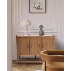 Uniqka-design Nara - grand buffet en bois de teck 160 cm - style asiatiqueVendu parnature-et-decouvertes