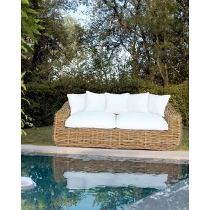 Comparateur de prix : Canapé de jardin 3 places en rotin - Uniqka
