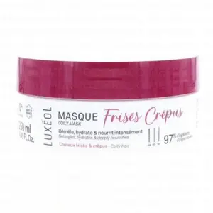 Masque cheveux Frisés/Crépus Luxéol 250ML pas cher