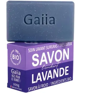 Savon surgras lavande - L'évident bio - GAIIA - Peau normale pas cher