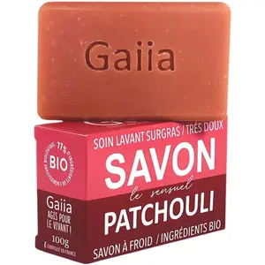 Savon surgras patchouli - Le sensuel bio - GAIIA - Peau normale pas cher
