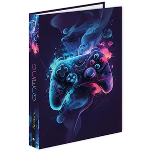 Classeur scolaire A4 ANONYM Gamer vibe 4 anneaux pas cher