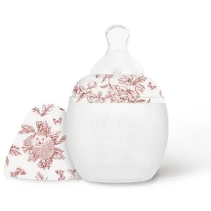 Elhée Biberon anti-colique en silicone X Tartine et Chocolat terracota...