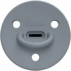 Elhée - Tétine en silicone médical Choochoo Bleu gris 0/6 mois pas cher