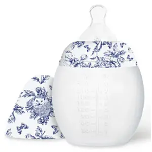 Elhée Biberon X Tartine et Chocolat Toile de Jouy Bleu (240 ml)