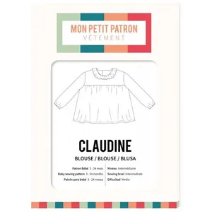 Patron enfant de la Blouse Claudine - Mon petit Patron(...) - pas cher