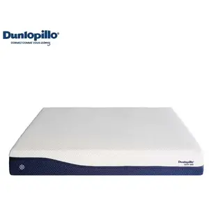 Matelas mousse haute résilience + latex 160x200 cm DUNLOPILLO SMART 40... pas cher