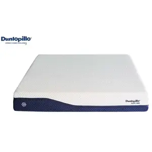 Matelas mousse + mousse à mémoire de forme 140x190 cm DUNLOPILLO SMART... pas cher