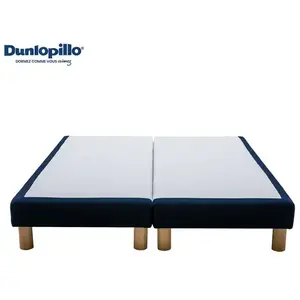 Sommier tapissier déco 2x80x200 cm DUNLOPILLO S100 pas cher