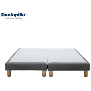 Sommier tapissier déco 2x90x200 cm DUNLOPILLO S100 pas cher
