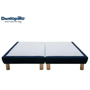 Sommier tapissier déco 2x90x200 cm DUNLOPILLO S300 pas cher