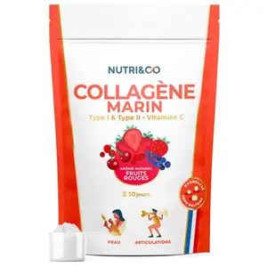 Comparateur de prix : Collagène Marin Types 1, 2 & 3 + Vit C | Peau & Articulations Souples ...