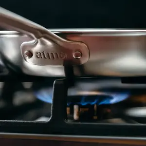 ATMA - Poêle Inox manche fixe pas cher
