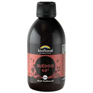 Comparateur de prix : Biofloral Suedois 40° Bio Remedes Traditionnels 300 Ml
