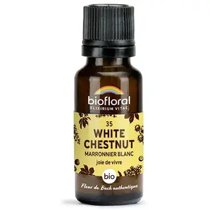 Biofloral 35 White Chestnut Marronier Blanc Granules Bio Fleur De Bach...