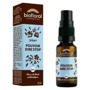 Comparateur de prix : Biofloral Pouvoir Dire Stop Spray Bio Demeter Spray Emotions 20 Ml