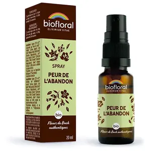 Comparateur de prix : Biofloral Peur De L'Abandon Spray Bio Demeter Spray Emotions 20 Ml