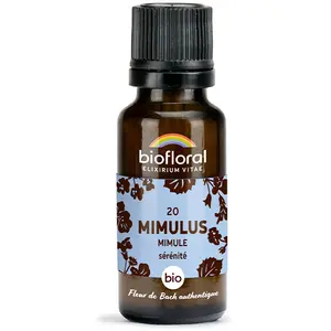 Comparateur de prix : Biofloral 20 Mimulus Mimule Granules Bio Fleur De Bach Granules 19,5 G...