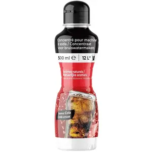 Concentré  pour machine à soda Cola 500 mL CARREFOUR pas cher