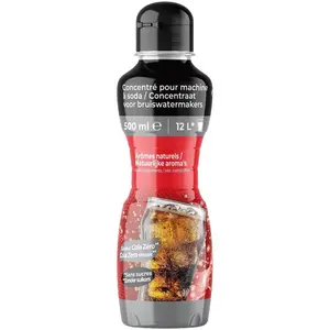 Concentré pour machine à soda Cola sans sucre 500 mL CARREFOURVendu parcarrefour