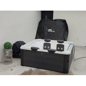 Comparateur de prix : MSPA SPA rigide OSLO 6 personnes gris 4 coussins bâche incluse hydromassages système