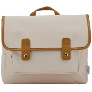 Cartable A4 maternelle Beige (33 cm) pas cher