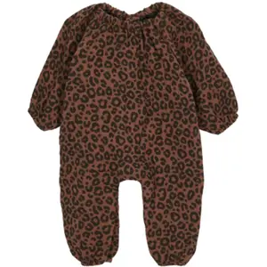Tenue pour poupée Gaze Léopard Marron (sans col) pas cher
