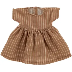 Tenue pour poupée robe Rayures fines pas cher