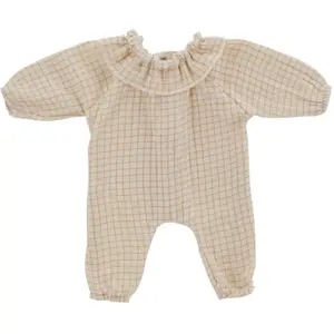 Tenue pour poupée Petits Carreaux (avec col) pas cher