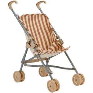 Poussette pour poupée Rayures Larges pas cher