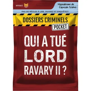 Comparateur de prix : Platonia Games Qui a Tué Lord Ravary II ? (Dossiers Criminels Pocket)