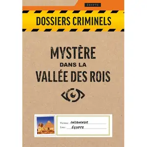 Comparateur de prix : Asmodee Dossiers Criminels - Mystère Dans La Vallée Des Rois