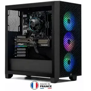 PC Gamer CORSAIR 3000D - AMD Ryzen 5 5500 - AMD Radeon RX 9060 XT 16... pas cher