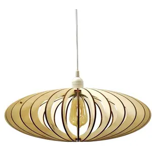 Atelier Loupiote MINI NEO-Suspension Bois FSC Ø50cm Bois pas cher