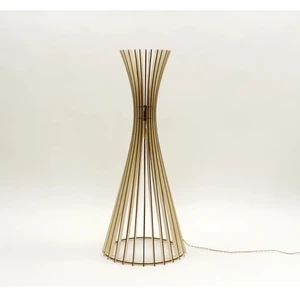 Lampadaire Tipi ATELIER LOUPIOTE Bois pas cher