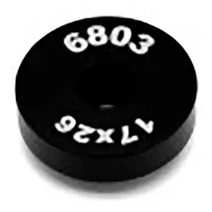 Black Bearing Adaptateur De Presse à Roulements Press Long 6803 To-6803l One Size pas cher