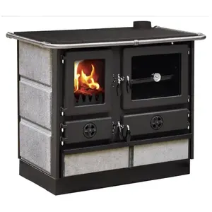 INTERSTOVES Cuisinière à bois MAGNUM MBS en fonte Sortie côté droit Pierre Ollaire pas cher