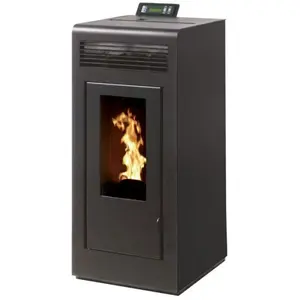 Comparateur de prix : INTERSTOVES Poêle à granules MARINA 11 Etanche Concentrique - Noir