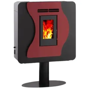 Interstoves Poêle à granules CORINA 6 Etanche - Bordeaux pas cher