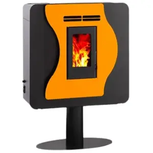 Interstoves Poêle à granules CORINA 6 Etanche - Jaune pas cher