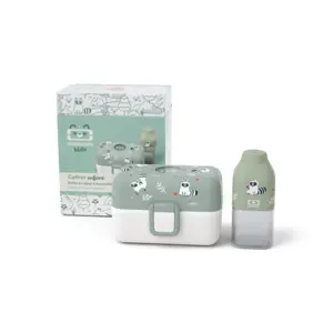 Comparateur de prix : monbento Coffret cadeau lunch box Tresor vert Raccoon vert Raccoon